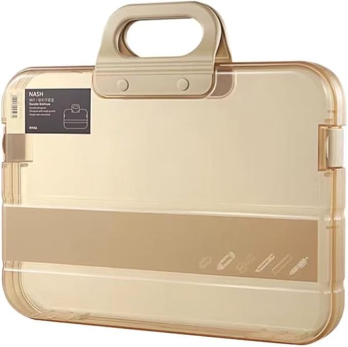 Clear Waterproof Document Storage Box by Radefasun