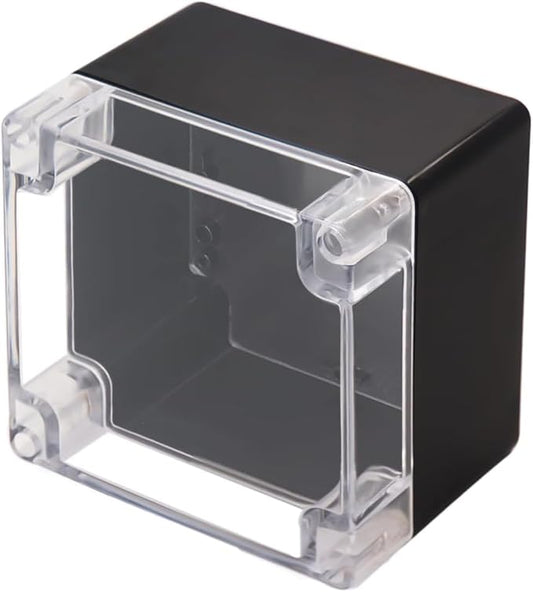Project Box IP65 Waterproof Junction Box ABS Plastic Black Electrical Boxes DIY by Otdorpatio