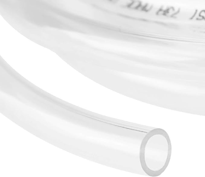 Eastrans 10ft x 5/16" ID Clear Vinyl Tubing, Flexible Hybrid PVC Tubing Hose - Image 2