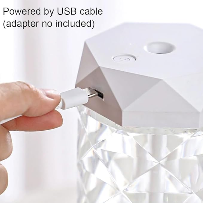 USB Desktop Crystal Humidifier 1000ml - Image 5