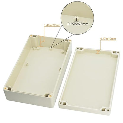 LeMotech Waterproof Dustproof IP65 ABS Plastic Junction Box Universal Electric - Image 4