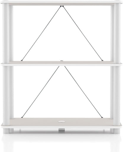 Homes: Inside + Out Apexa Modern 3-Tier Wide Shelving Units, Collectibles - Image 11