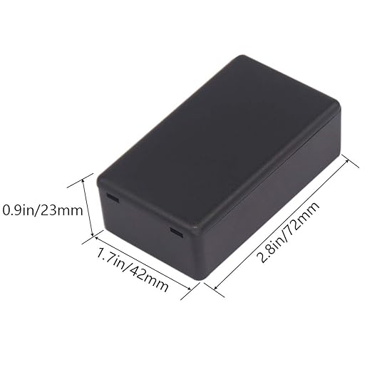Zulkit 12Pcs Project Boxes ABS Plastic Electrical Project Case Power Junction - Image 2