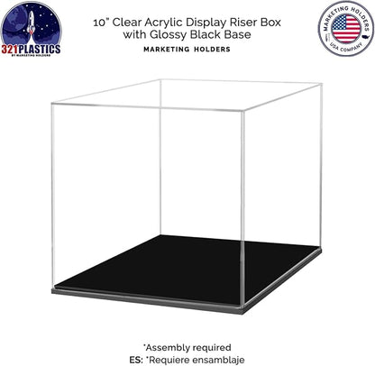 10 Inch Clear Acrylic Display Box - Image 5