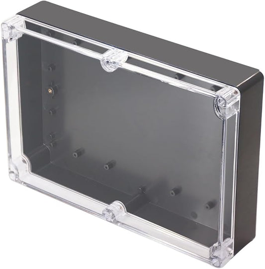 Project Box IP65 Waterproof Junction Box ABS Plastic Black Electrical Boxes DIY by Otdorpatio