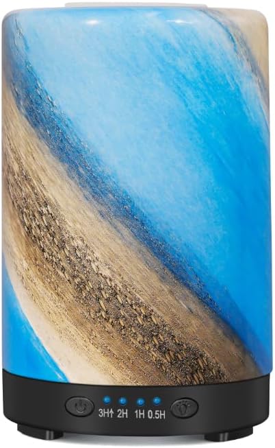 Essential Oil Diffuser, 120 ml Glass Aromatherapy Diffuser by JOYOLO