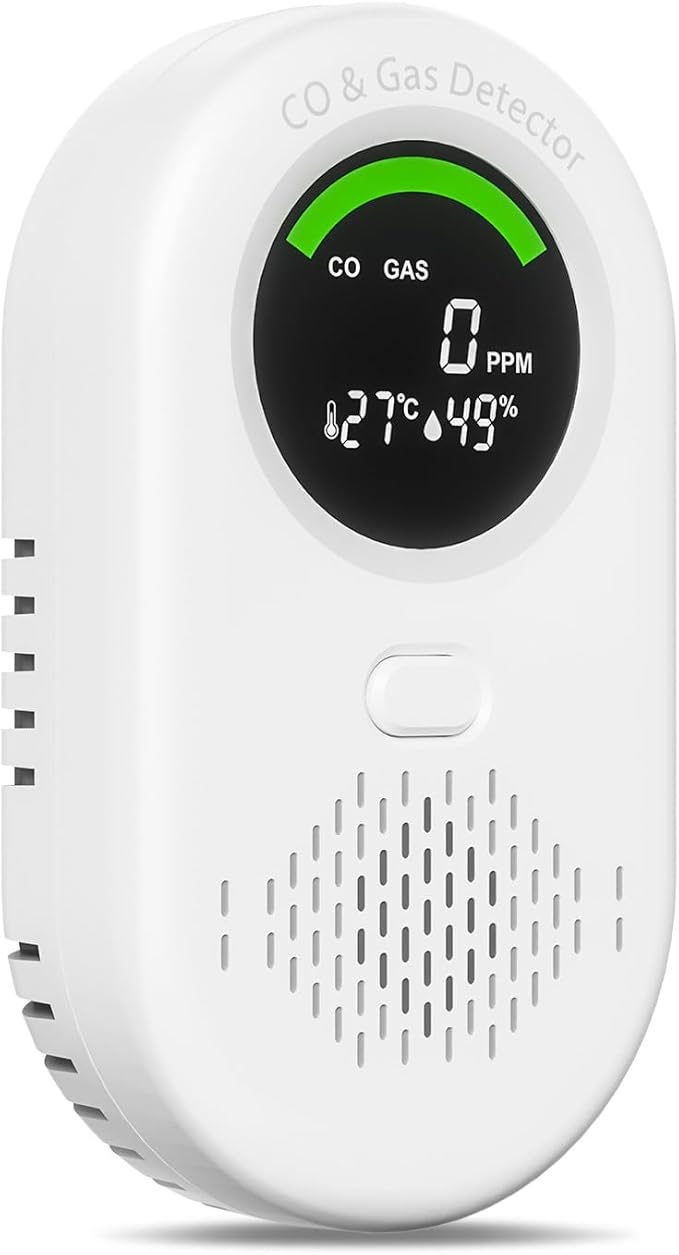 Plug-in CO & Gas Detector, 4-in-1 by zealme
