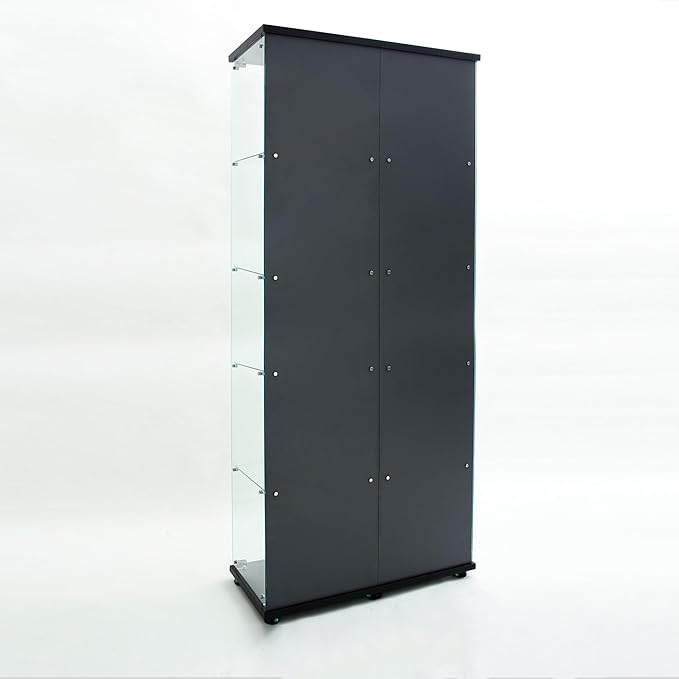 Yoluckea 5 Tiers Glass Display Cabinet - Image 7