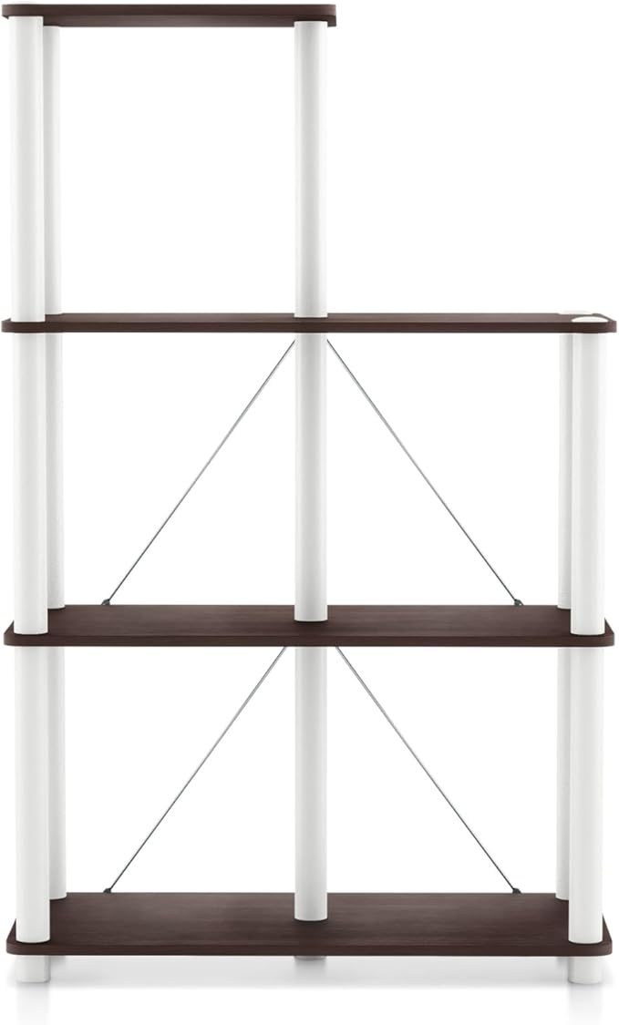 Homes: Inside + Out Apexa Modern 5-Cube Ladder Shelving Units, Collectibles - Image 11