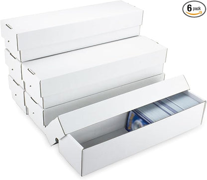 Trading Card Storage Box 6 Pack 1200 count by XRACV