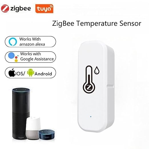 ZigBee Indoor Temperature and Humidity Sensor, Compatible - Image 2