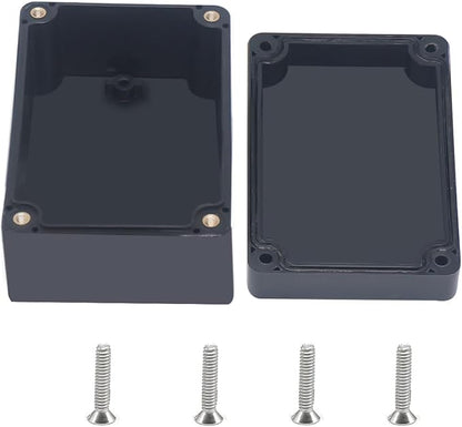 Outdoor Waterproof Junction Box IP67 Project Box ABS Black Electrical Boxes by Otdorpatio