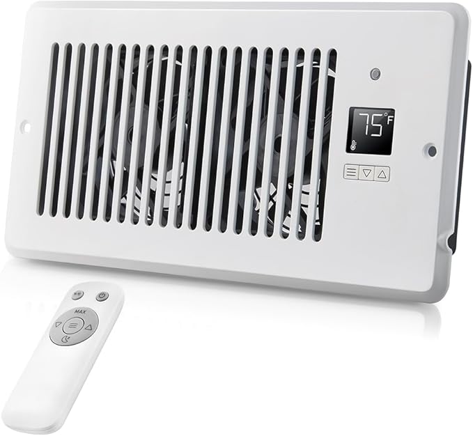 Window Register Booster Vent Fan by Unknown