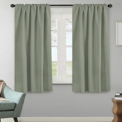 H.VERSAILTEX Blackout Curtains Thermal Insulated Window Treatment Panels Room - Image 2