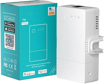 Smilewolf TH Elite 16A/20A WiFi Smart Switch Temperature and Humidity by Smilewolf