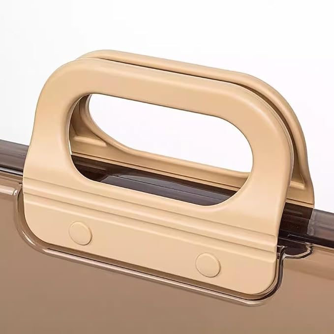 Portable File Box Clear Waterproof Document Storage Box - Image 4