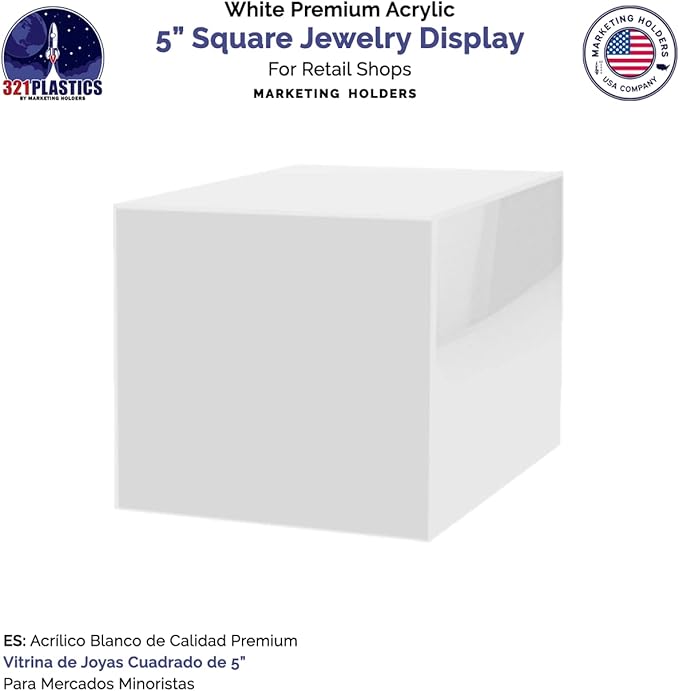 5" Acrylic Display Riser Box - Image 3