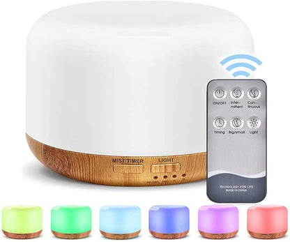 Oil Diffuser Humidifier 300ML, Electric Ultrasonic Air Aroma Diffusers Vaporizer by CHOUWEEK