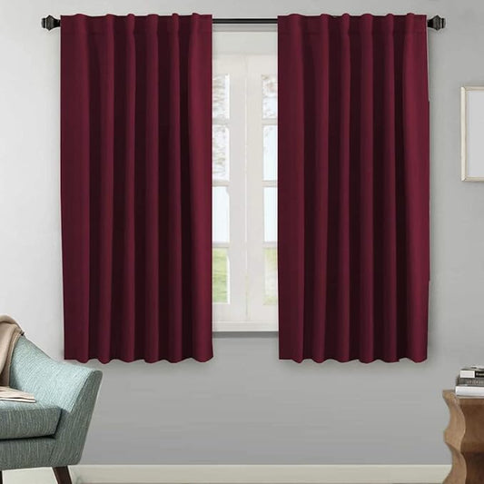 H.VERSAILTEX Christmas Blackout Curtains Thermal Insulated Window Treatment by HVERSAILTEX
