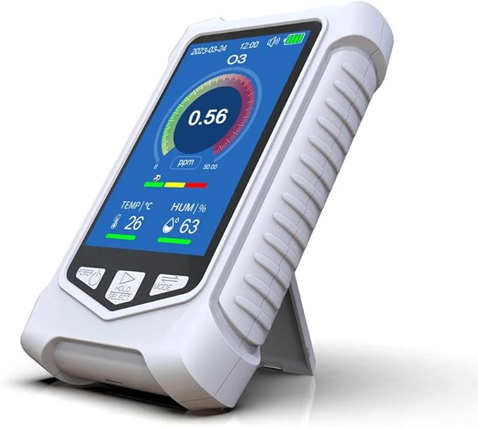Portable O3 Meter Ozone Detector 3.5 Inch TFT Multifunction Air Quality Monitor - Image 8
