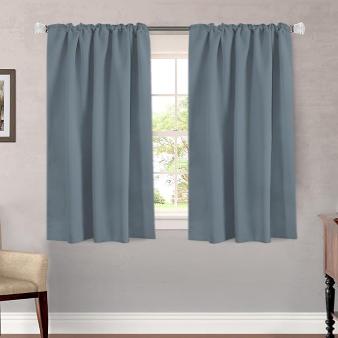H.VERSAILTEX Blackout Curtains Thermal Insulated Window Treatment Panels Room - Image 2