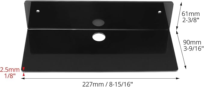 QWORK Acrylic Floating Wall Shelves - Image 3