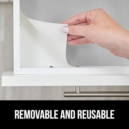 GORILLA GRIP DripGuard Shelf Liner, Non-Adhesive Drawer and Kitchen Cabinet - Image 6