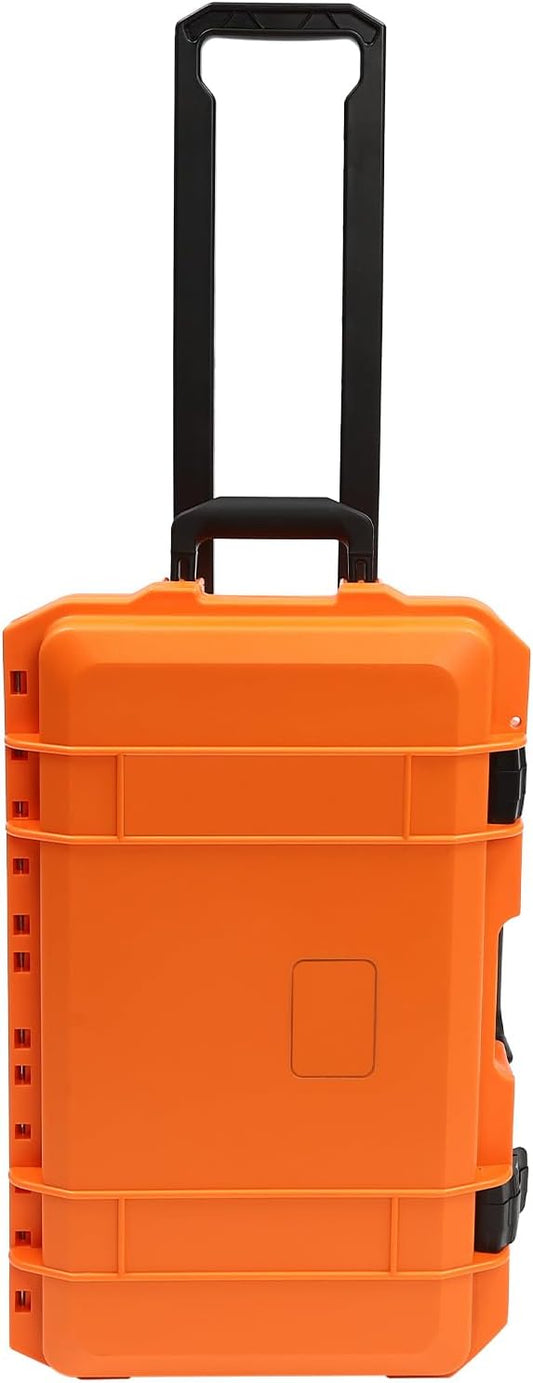 22" Weatherproof Hard Case Rolling Waterproof Case Dry Box by Titunjian