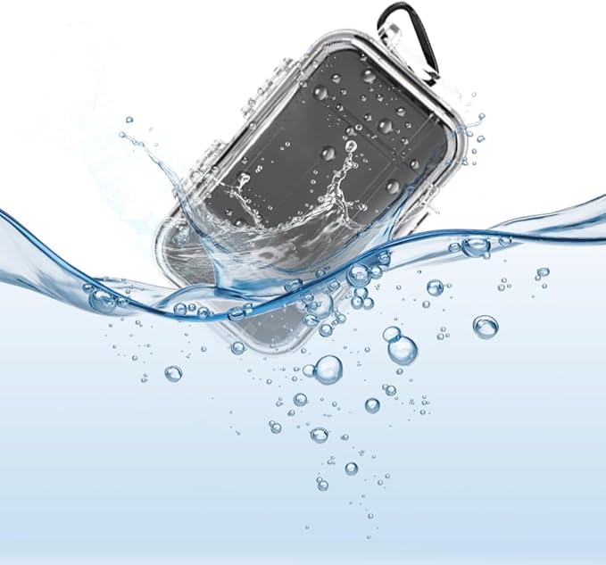 Small Waterproof Storage Case, Outdoor Survival Waterproof Dry Box Protective - Image 8