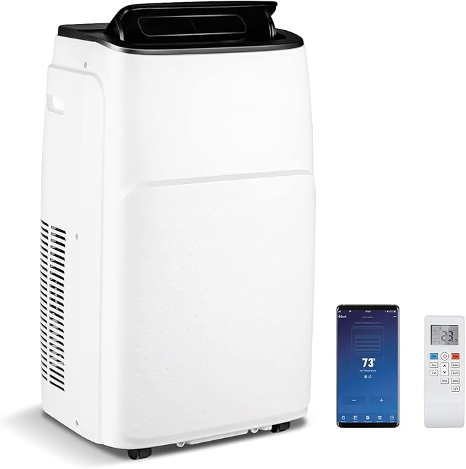 PETSITE Smart Portable Air Conditioner & Heater 13000 BTU, 4-in-1 Stand up AC by PETSITE
