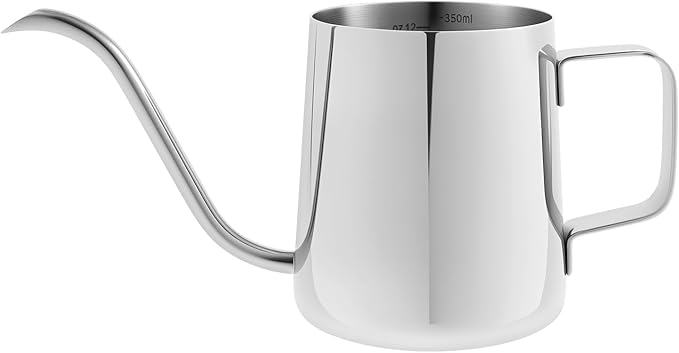 12oz/350ml Stainless Steel Plant Watering Pot, Small Watering Can by NEMTMCUA