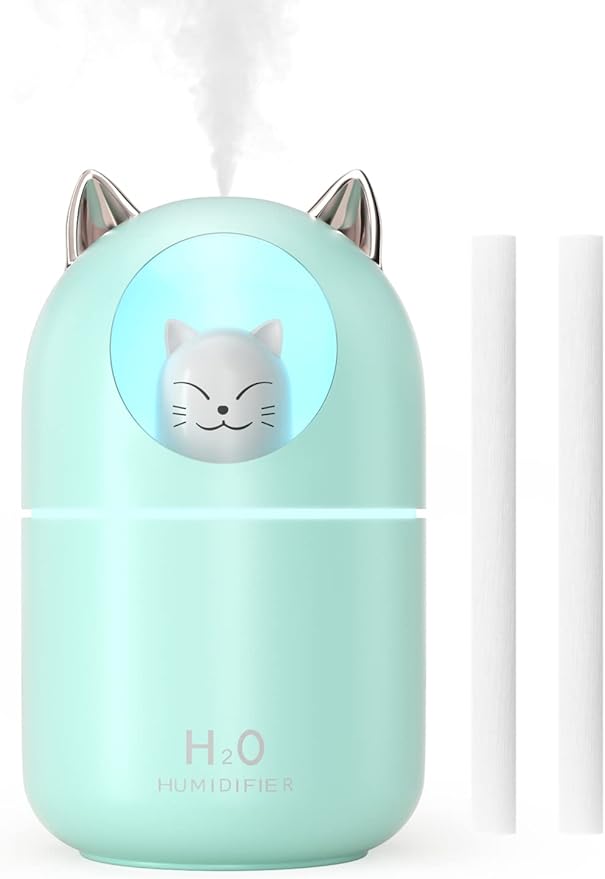 Cool Mist Humidifier, 300ml Mini Humidifiers by NORHOM
