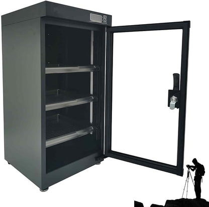 Electronic Dry Cabinet 50L, 4 Layers Camera Storage Cabinet, Digital by Unknown