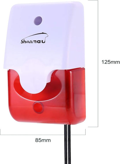 High / Low Water Level Sensor Detector Alarm 120 dB Red Strobe Siren, - Image 7