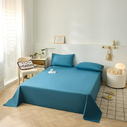 WenBags Lightweight Waterproof Flat Sheet 70 * 90 Inches Queen Size-Mattress - Image 3