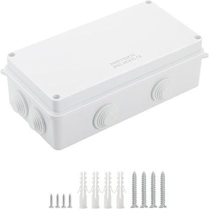 LeMotech ABS Plastic Dustproof Waterproof IP65 Junction Box Universal by LeMotech