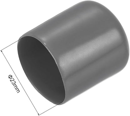 uxcell 20pcs Rubber End Caps 23mm ID Vinyl PVC Round Tube Bolt Cap Cover Screw - Image 3