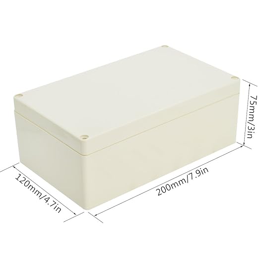 LeMotech Waterproof Dustproof IP65 ABS Plastic Junction Box Universal Electric - Image 2