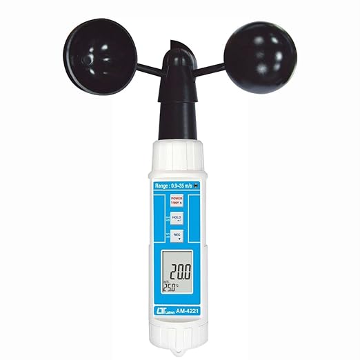 Electronic Wind Speed Cup Anemometer by InstrukartHoldings