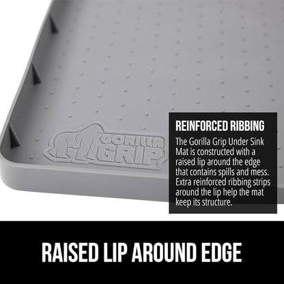 GORILLA GRIP Waterproof Silicone Under Sink Mat - Image 5