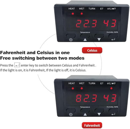 HT-10 Egg Incubator Temperature Controller, 220V/110V Digital Temperature - Image 9