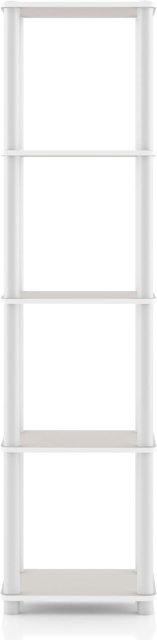 Homes: Inside + Out Apexa Modern 5-Tier Narrow Shelving Units, Collectibles - Image 11