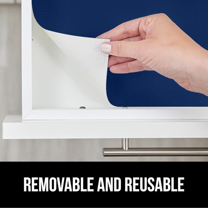 GORILLA GRIP DripGuard Shelf Liner, Non-Adhesive Drawer and Kitchen Cabinet - Image 6