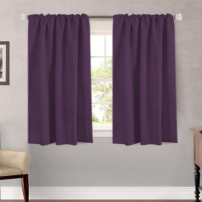 H.VERSAILTEX Blackout Curtains Thermal Insulated Window Treatment Panels Room - Image 2