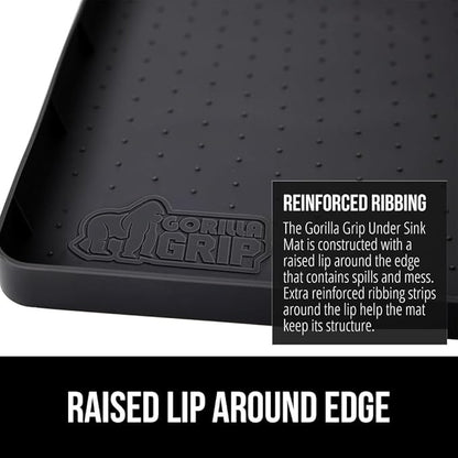 GORILLA GRIP Waterproof Silicone Under Sink Mat - Image 5