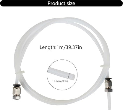 3D Printing Filaments Dry Box Tubing Set Improved 2.5x4mm 2.5MM Inner Diameter - Image 9