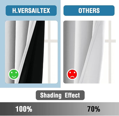 H.VERSAILTEX 100% Blackout Curtains - Image 5
