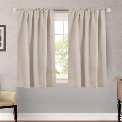 H.VERSAILTEX Blackout Curtains Thermal Insulated Window Treatment Panels Room - Image 2