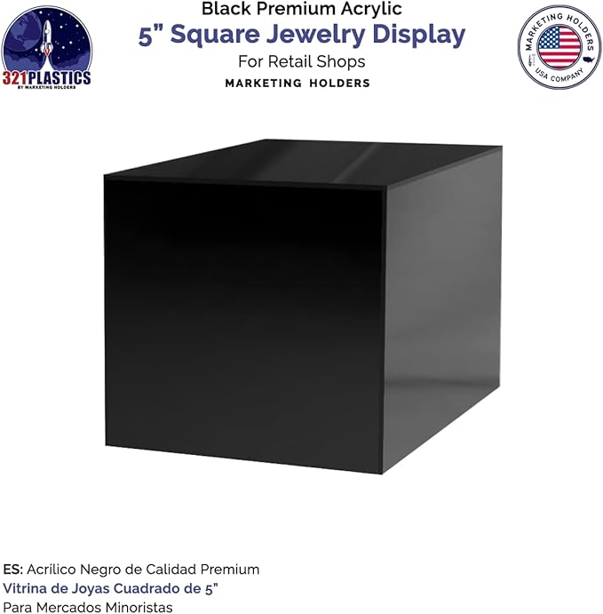 Marketing Holders 5" Acrylic Display Riser Box - Image 5