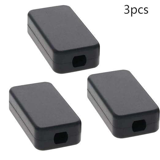 Fielect 1.57 x 0.79 x 0.41 inch Dustproof Electronic Junction Box Plastic - Image 4